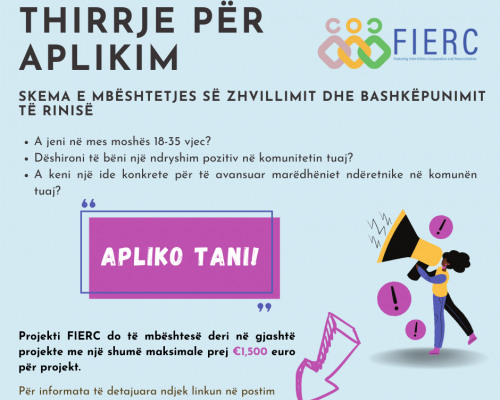  📣Thirrje për Aplikim📣