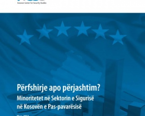 PËRFSHIRJA E MINORITETEVE NË INSTITUCIONET E SEKTORIT TË SIGURISË SË KOSOVËS