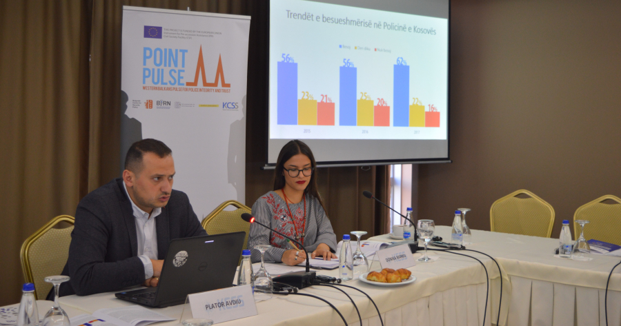 PUBLIKIMI I RAPORTIT: TRENDËT E PERCEPTIMEVE TË QYTETARËVE PËR POLICINË E KOSOVËS KUNDREJT REALITETIT (2015-2018)