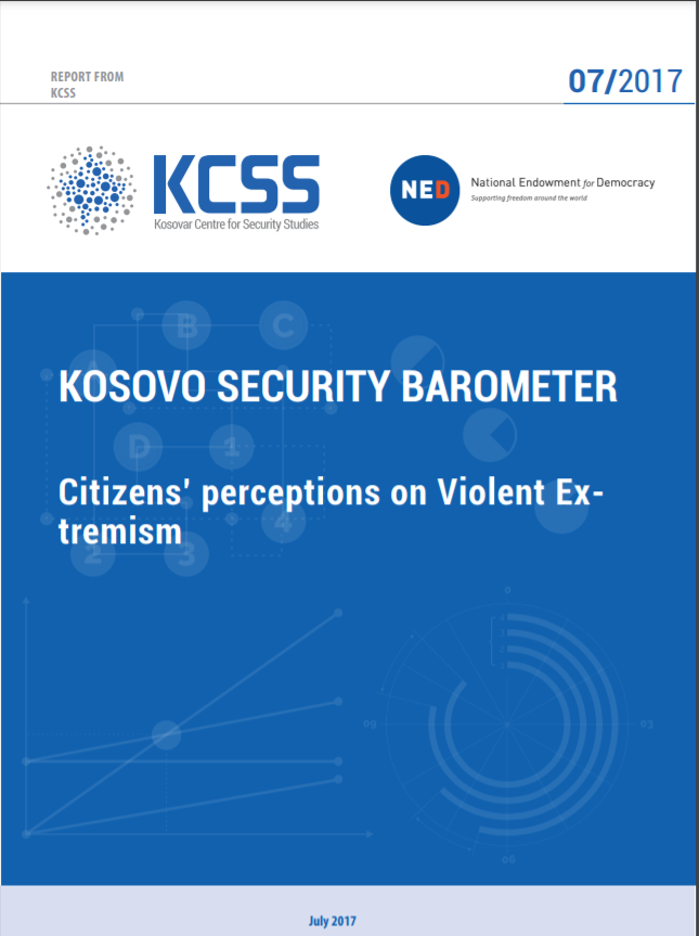 BAROMETRI KOSOVAR I SIGURISË - PERCEPTIMET E QYTETARËVE PËR EKSTREMIZMIN E DHUNSHËM