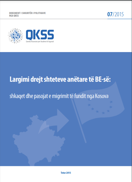 LARGIMI DREJT SHTETEVE ANËTARE TË BE-SË: SHKAQET DHE PASOJAT E MIGRIMIT TË FUNDIT NGA KOSOVA