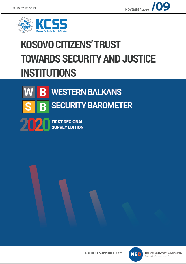 Publikimi i raportit: Barometri Kosovar i Sigurisë - Edicioni i dhjetë