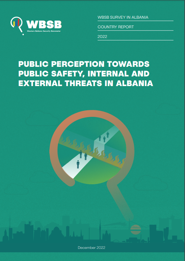Perceptimi ndaj Sigurisë Publike, Kërcënimeve të Brendshme dhe të Jashtme ndaj Sigurisë në Shqipëri